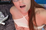 White Top, Blue Skirt Selfies