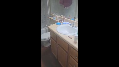 Having fun in the mirror