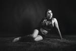 Black and white