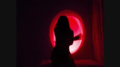 Sexy dance in the shadows