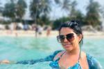 Sun, sea and a pretty girl