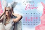 My schedule🍒