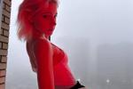 Red light with Mia