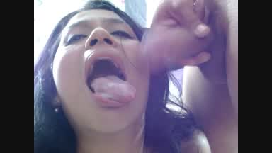 mouth cumswallow it all