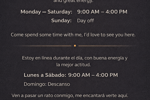 my schedule