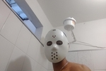 in shower
