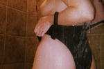 Fancy hotel shower