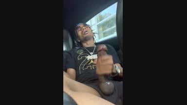 Car CUMSHOT