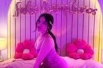 “Birthday, glitter and a little temptation. What