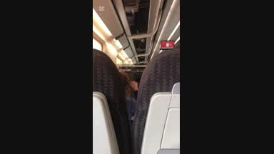 Horny on the train