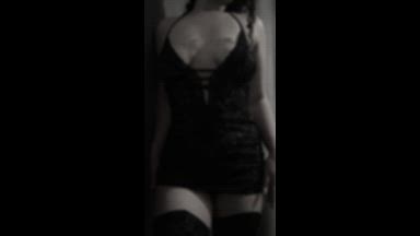 Stockings and a sexy mini dress🎞️