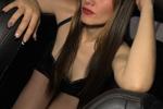 In a car