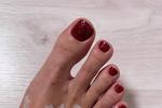 Cum on foot