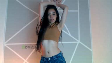 Complete striptease: Hot dance and finger play 🎯