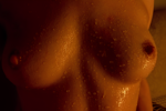 Boobs with water droplets 💦