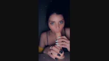 dildo sucking video