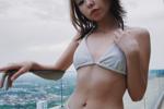 Luna in a swimsuit