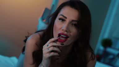 Sexy naked dance and smoke