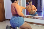 a big ass in shorts