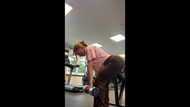 a little workout 🏋️‍♀️ - Caroline Marlow