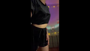 Black clothes flirting with you