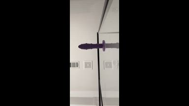 dildo fuck-view from below 90 secs