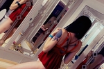 red outfit dec 2023