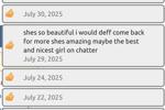 RATINGS (ONLY WITH COMMENT)