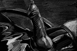 drawing of my latexcock