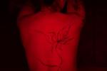 Lady in red