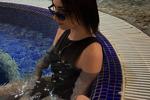 In pool