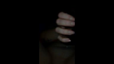 Tease my wet pussy before bed POV