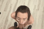 POV blowjob gif