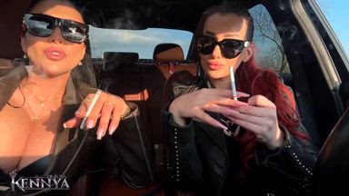 You are our ashtray in the car prevew