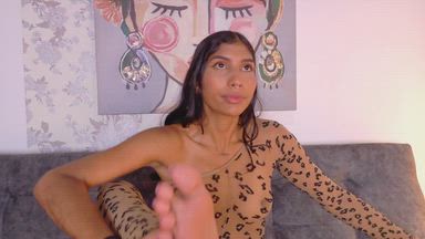 I suck on my little foot