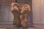 my dirty feet