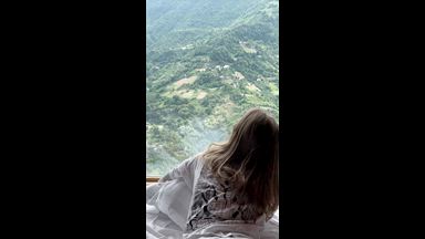 little bit feet on vacation