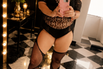 sexy black dress