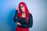 Sexy red haired girl