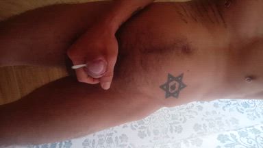 Semen in the shower