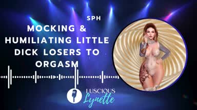 Mocking & Humiliating Little Dick Losers To Orgasm