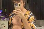 Topless and ripped