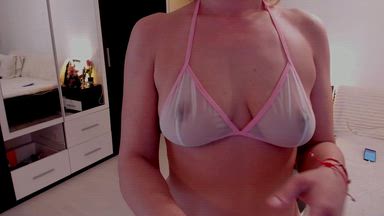 transparent bra and panties