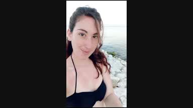 Happy in the sea