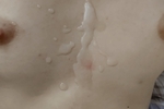 Cum on my tits