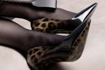 Goddess in leopard heels