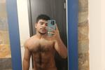 Sexy hairy chest