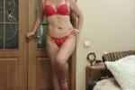 I love red lingerie 😍