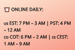 📸 MY ONLINE SCHEDULE / MI HORARIO