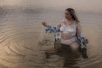 girl in the water hot